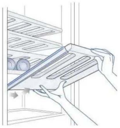 Fhiaba XS450FW3 - Wine shelf - 1
