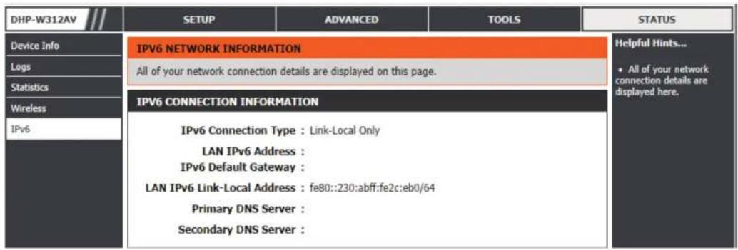 D-LINK DHP-W313AV - IPv6 - 1