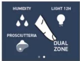 HUMIDITY LIGHT 12H PROSCIUTTERIA DUAL ZONE