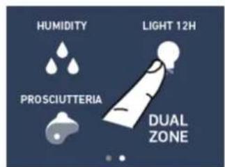 HUMIDITY LIGHT 12H PROSCIUTTERIA DUAL ZONE