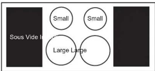 SIGNATURE SKSRT480SIS - Cooktop Layouts - 1