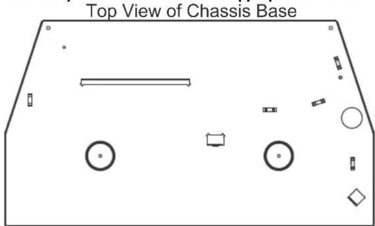 Top View of Chassis Base