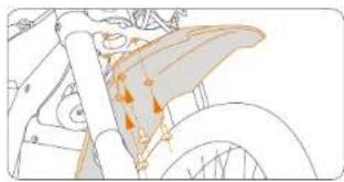 SEGWAY Dirt eBike - Install Front Fender - 1