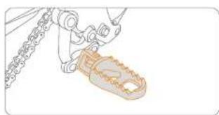 SEGWAY Dirt eBike - Install Right Foot Peg - 1