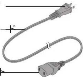 Yamazen EPCB-M220 - 電源コード - 1