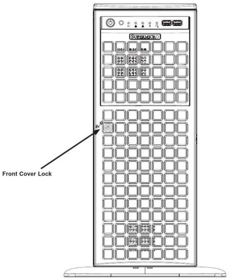 SUPERMICRO Front Cover Lock
