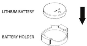 LITHIUM BATTERY BATTERY HOLDER