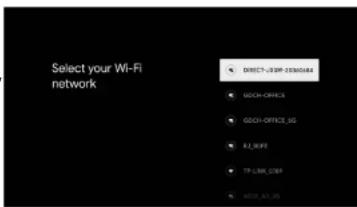 Select your Wi-Fi network DIRECT-200P-1600044 GECH OFFICE_SG GECH OFFICE_SG RT-LIME_OEP TCP/IP