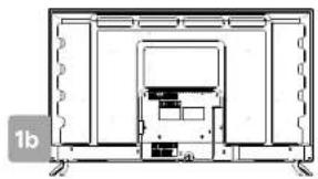 Kogan KALED55U94TB - Stand assembly - 2