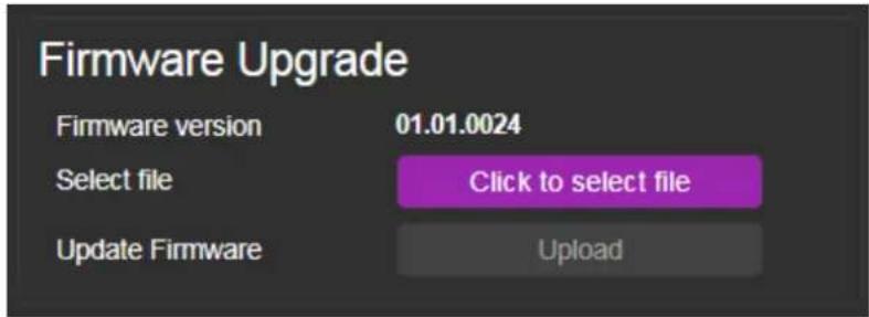 Kramer VS-8FDxl - To perform firmware upgrade: - 1