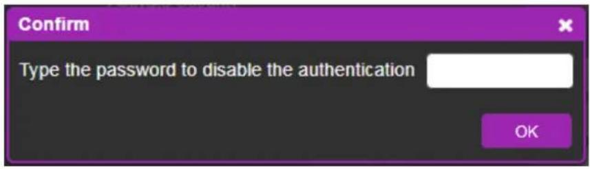 Kramer VS-8FDxl - Setting Web Page Access Permission - 2