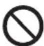 PANASONIC F-60GDN - WARNING - 8