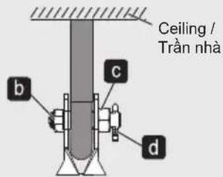 Ceiling / Trần nhà b c d