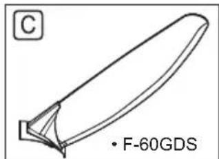 PANASONIC F-60GDN - CAUTION - 20