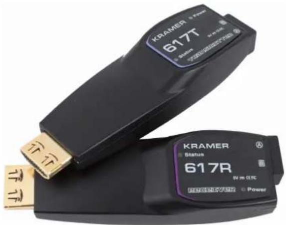 KRAMER 617T Status 617R IN MO CFC RECEIVER Power