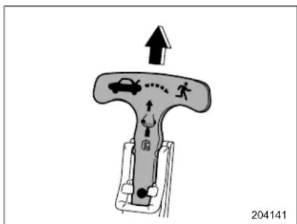 Diagram illustrating car motion with labeled components and directional arrows, including a car, pedestrian, and human figure.