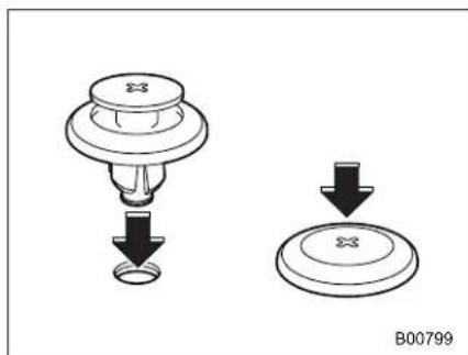 SUBARU BRZ Premium (2025) - ▼ Removing clips - 7