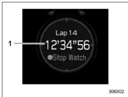 1 Lap 14 12'34"56 Stop Watch 306802