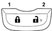 SUBARU BRZ Premium (2025) - ▼ How to operate the power door locking switches - 1