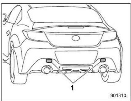 SUBARU BRZ Premium (2025) - Rear towing hook: - 1