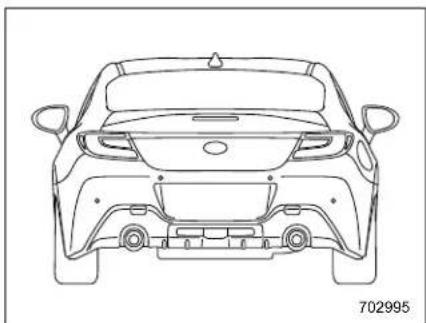 SUBARU BRZ Premium (2025) - ■ Handling of the Sonar Sensors - 1
