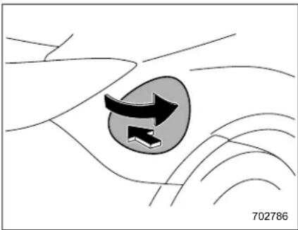 SUBARU BRZ Premium (2025) - ▼ Locations of the fuel filler lid - 1