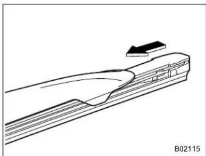SUBARU BRZ Premium (2025) - ■ Windshield Wiper Blade Rubber - 3