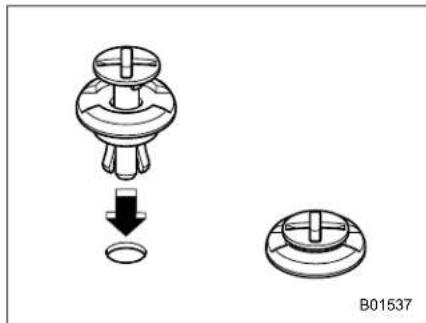 SUBARU BRZ Premium (2025) - ▼ Removing clips - 8