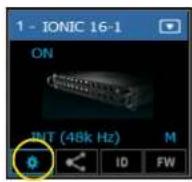 WAVES Ionic 16 - IONIC 16 Control Panel - 1