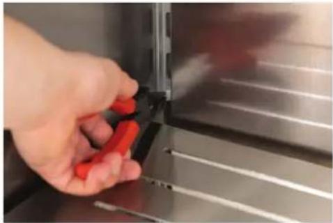 Perlick CC24B - To Remove Wine Shelf Fronts To Remove Wine Shelf Plugs - 2