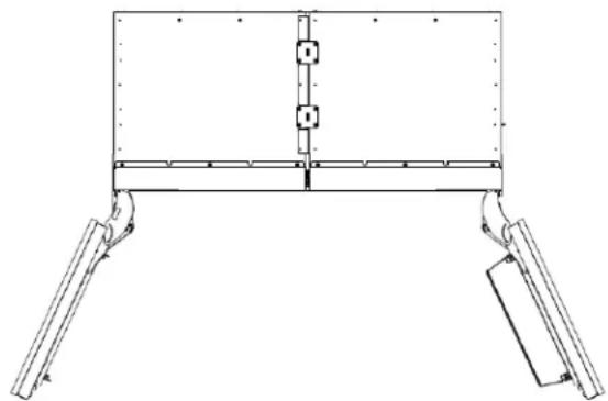Perlick CC24B - OPENING DIMENSIONS - TWO UNITS - 1