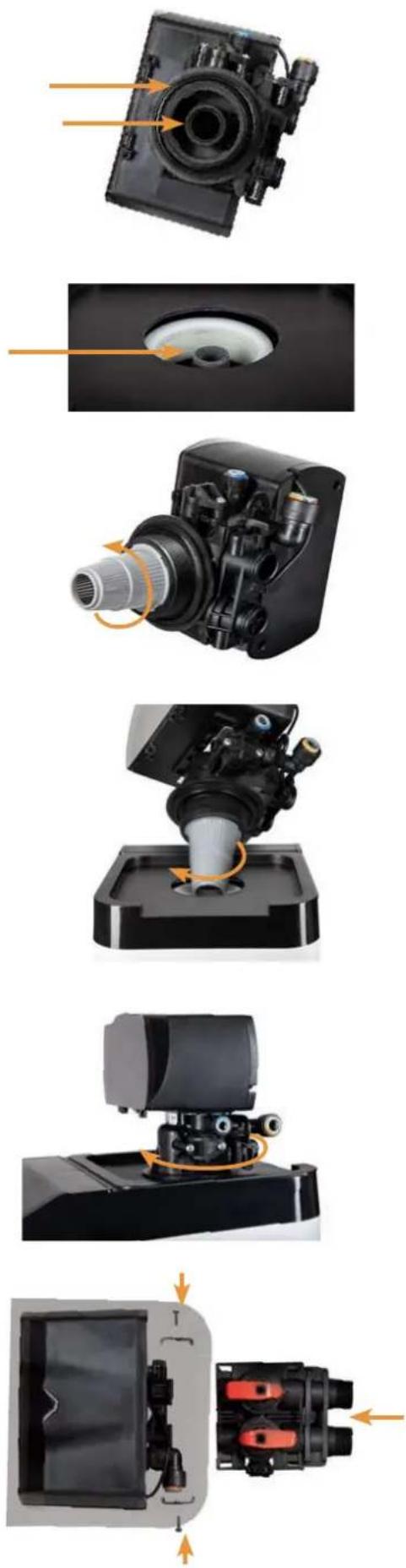 Aquasure Harmony Lite AS-HL34FM - STEP 2. Mounting the Control Valve - 1