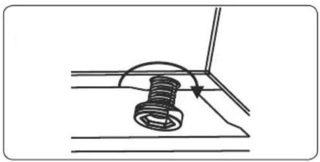 Element EGR204MCCS - ADJUSTING THE FEET - 1