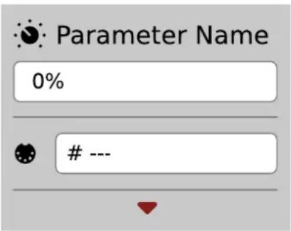 Parameter Name 0% ---