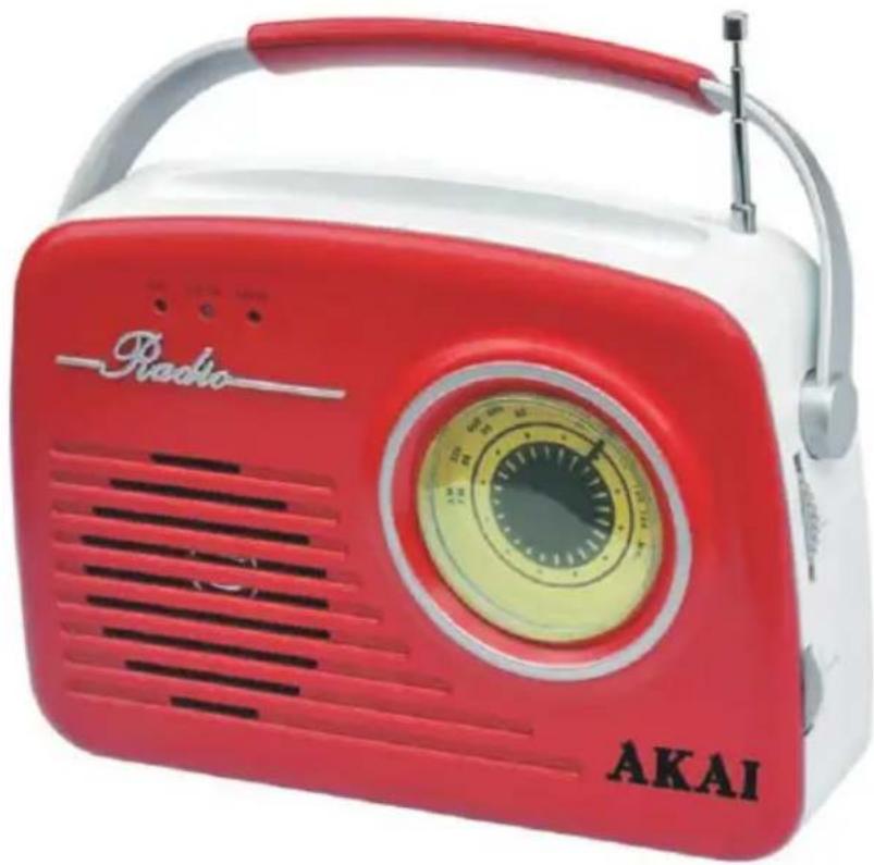 AKAI APR-11 - ΦΟΡΗΤΟ ΡΑΔΙΟΦΩΝΟ/USB/SD - 1