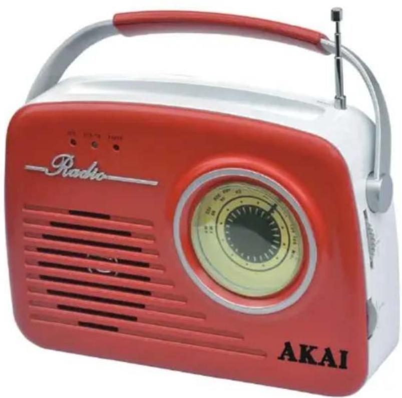 AKAI APR-11 - ANALOGUE RADIO WITH USB AND SD - 1