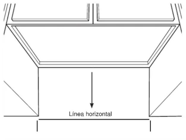 Línea horizontal