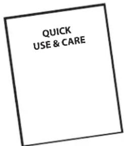 QUICK USE & CARE