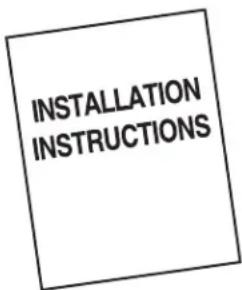 INSTALLATION INSTRUCTIONS