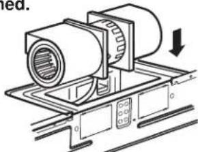 Café CVM521P2MS1 - A4. ADAPTING BLOWER FOR RECIRCULATION (continued) - 1