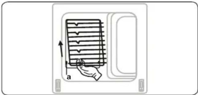 Helkama HKU75V - Removal of the Wire Shelf - 1