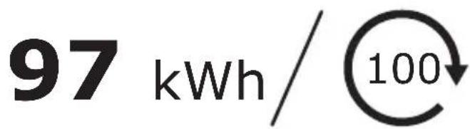 97 kWh / 100