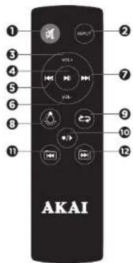 1 2 3 4 5 6 7 8 9 10 11 AKAI 12