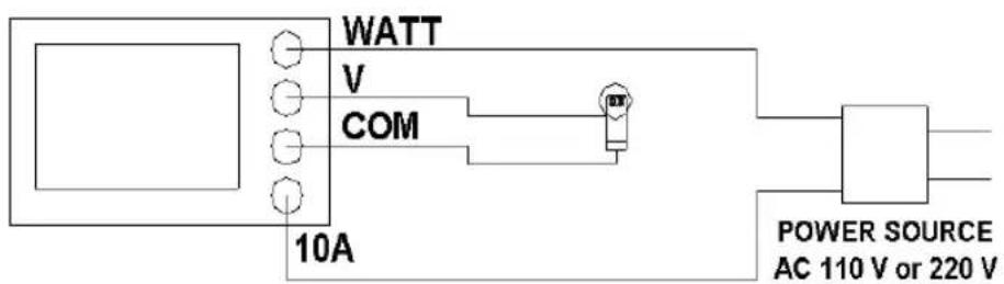WATT V COM 10A POWER SOURCE AC 110 V or 220 V
