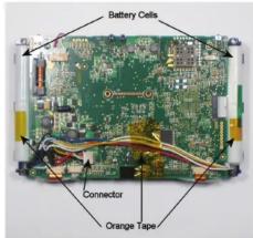 Battery Cells Connector Orange Tape