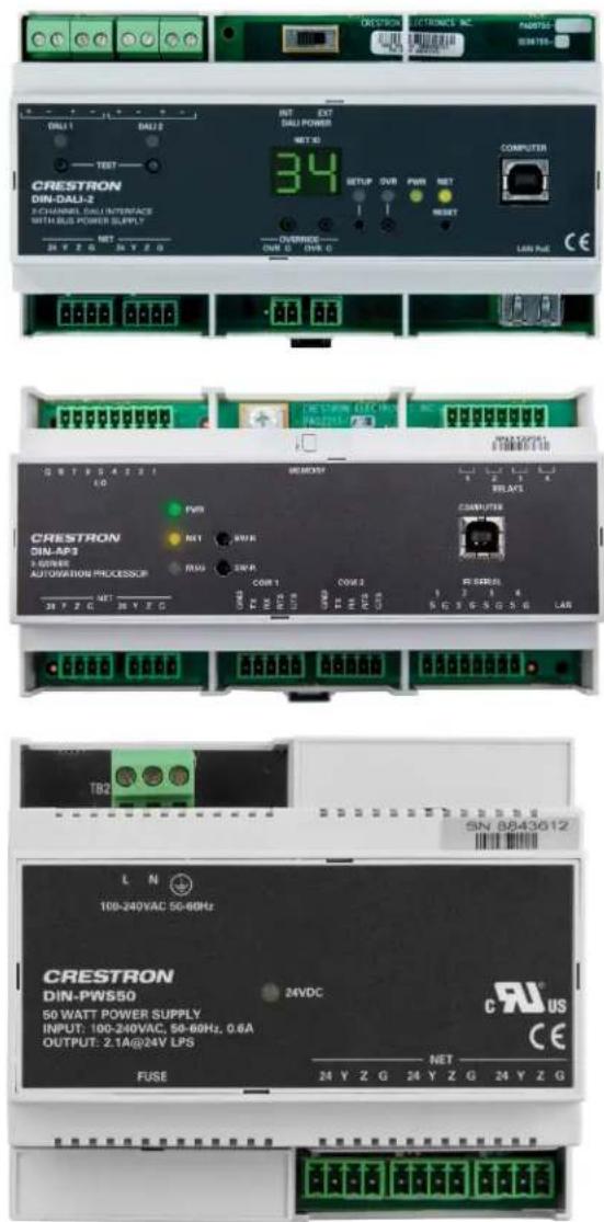 CRESTRON DIN-DALI-2 E CHANNEL SUL INTERFACE WITH BUL POWER SUPPLY NET 34 NET 36 SETUP OVR PWR NET RESET COMPUTER LNG PUE CRESTRON DIN-AP3 1 SERIES AUTOMATION PROCESSOR NET 38 Y Z G 38 Y Z G PWR NET 1 24VAC RMS 24VAC COM 1 COM 2 NET 1 NET 1 NET 1 NET 1 NET 1 NET 1 NET 1 NET 1 NET 1 NET 1 NET 1 NET 1 NET 1 NET 1 NET 1 NET 1 NET 1 NET 1 NET 1 NET 1 NET 1 NET 1 NET 1 NET 1 NET 1 NET 1 NET 1 NET 1 NET 1 NET 1 NET 1 NET 1 NET 1 NET 1 NET CRESTRON DIN-PWS50 50 WATT POWER SUPPLY INPUT: 100-240VAC, 50-60Hz, 0.6A OUTPUT: 2.1A@24V LPS FUSE NET 24 Y Z G 24 Y Z G 24 Y Z G