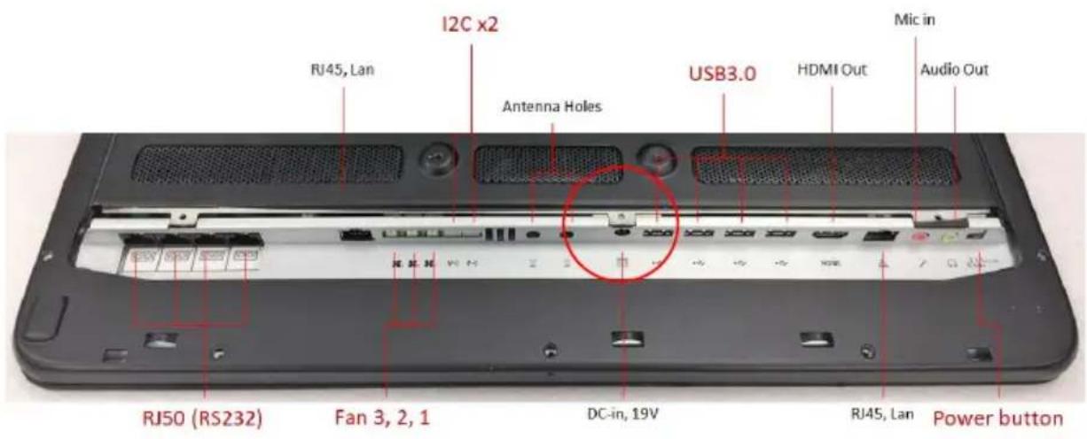 AOPEN WT19M-FKB - 3-3. Power Adapter Replacement - 1