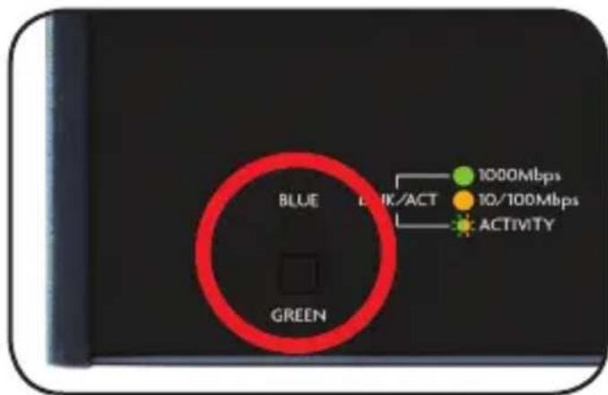 Luxul AMS-2600 - SELECTING FRONT-PANEL LED COLOR - 1