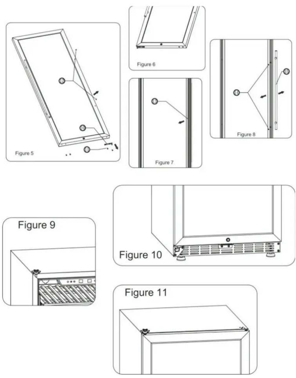 Lanbo LW33S - Placement and storage of wines Several common layouts of wines: - 2