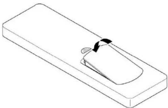 INFOCUS Genesis II SP224ST - INSTALLING BATTERIES IN THE REMOTE CONTROL - 3